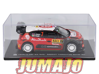 RVQ402 Voiture Rallye 1/24 SALVAT Models : CITROËN C3 WRC 2017 #7 K Meeke