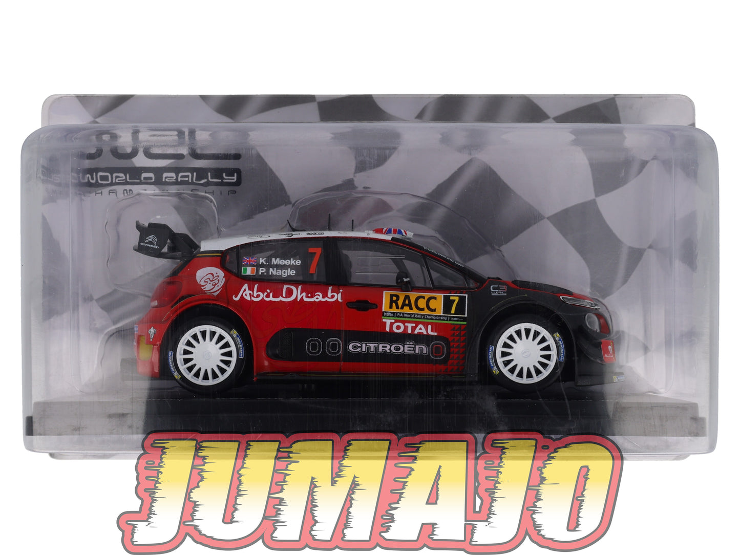 RVQ402 Voiture Rallye 1/24 SALVAT Models : CITROËN C3 WRC 2017 #7 K Meeke