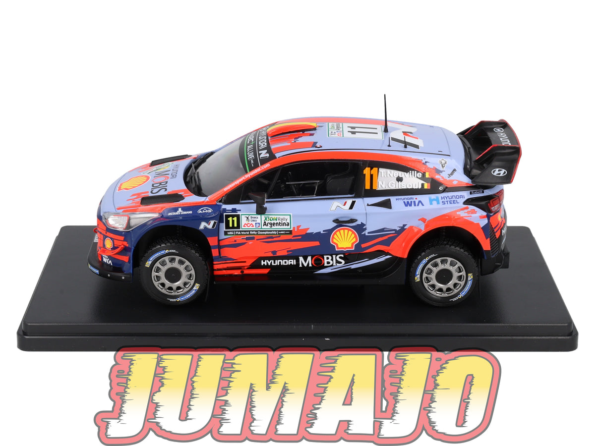 RVQ403 Voiture Rallye 1/24 SALVAT Models Hyundai i20 WRC 2019 #11 Neuville