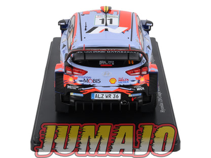 RVQ403 Voiture Rallye 1/24 SALVAT Models Hyundai i20 WRC 2019 #11 Neuville