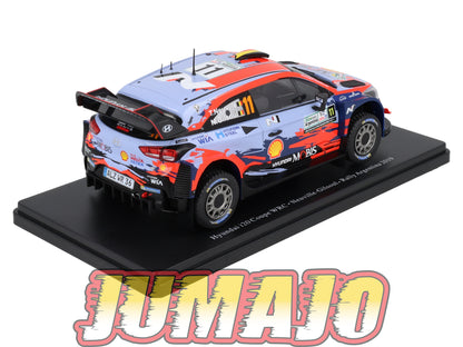 RVQ403 Voiture Rallye 1/24 SALVAT Models Hyundai i20 WRC 2019 #11 Neuville