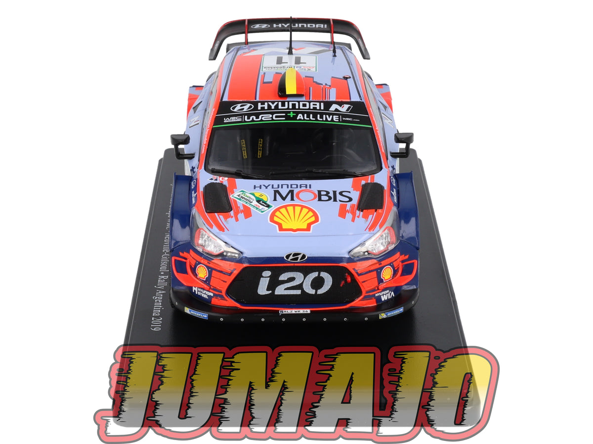 RVQ403 Voiture Rallye 1/24 SALVAT Models Hyundai i20 WRC 2019 #11 Neuville
