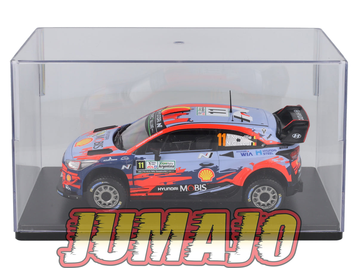 RVQ403 Voiture Rallye 1/24 SALVAT Models Hyundai i20 WRC 2019 #11 Neuville
