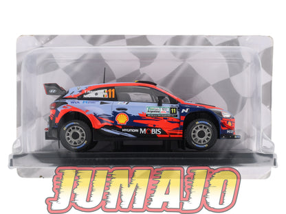 RVQ403 Voiture Rallye 1/24 SALVAT Models Hyundai i20 WRC 2019 #11 Neuville