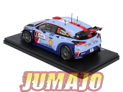 RVQ404 Voiture Rallye 1/24 SALVAT Models Hyundai i20 WRC 2018 #16 S Del Barrio