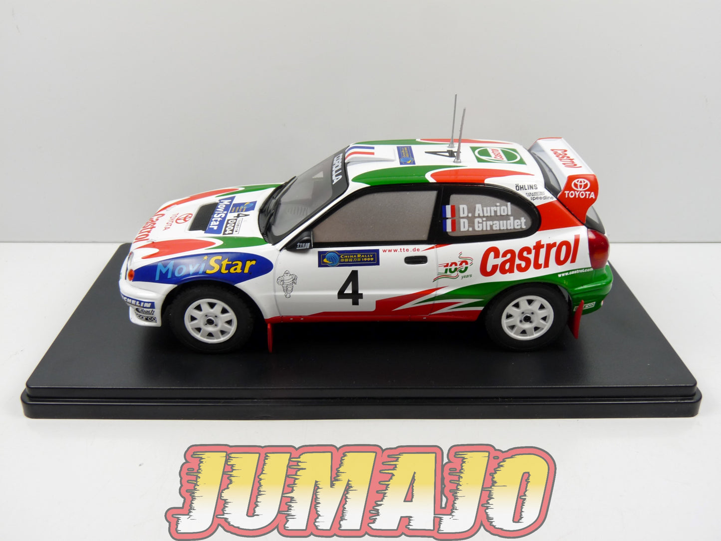 RVQ42 Voiture Rallye 1/24 SALVAT Models : Toyota Corolla WRC Auriol 1999 #4