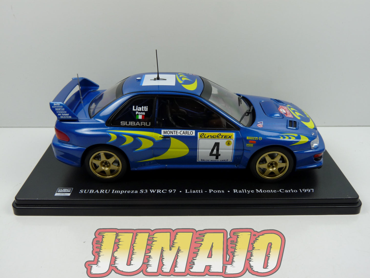 RVQ45 Voiture Rallye 1/24 SALVAT Models : Subaru Impreza S3 WRC 97 Liatti Pons 1997 #4
