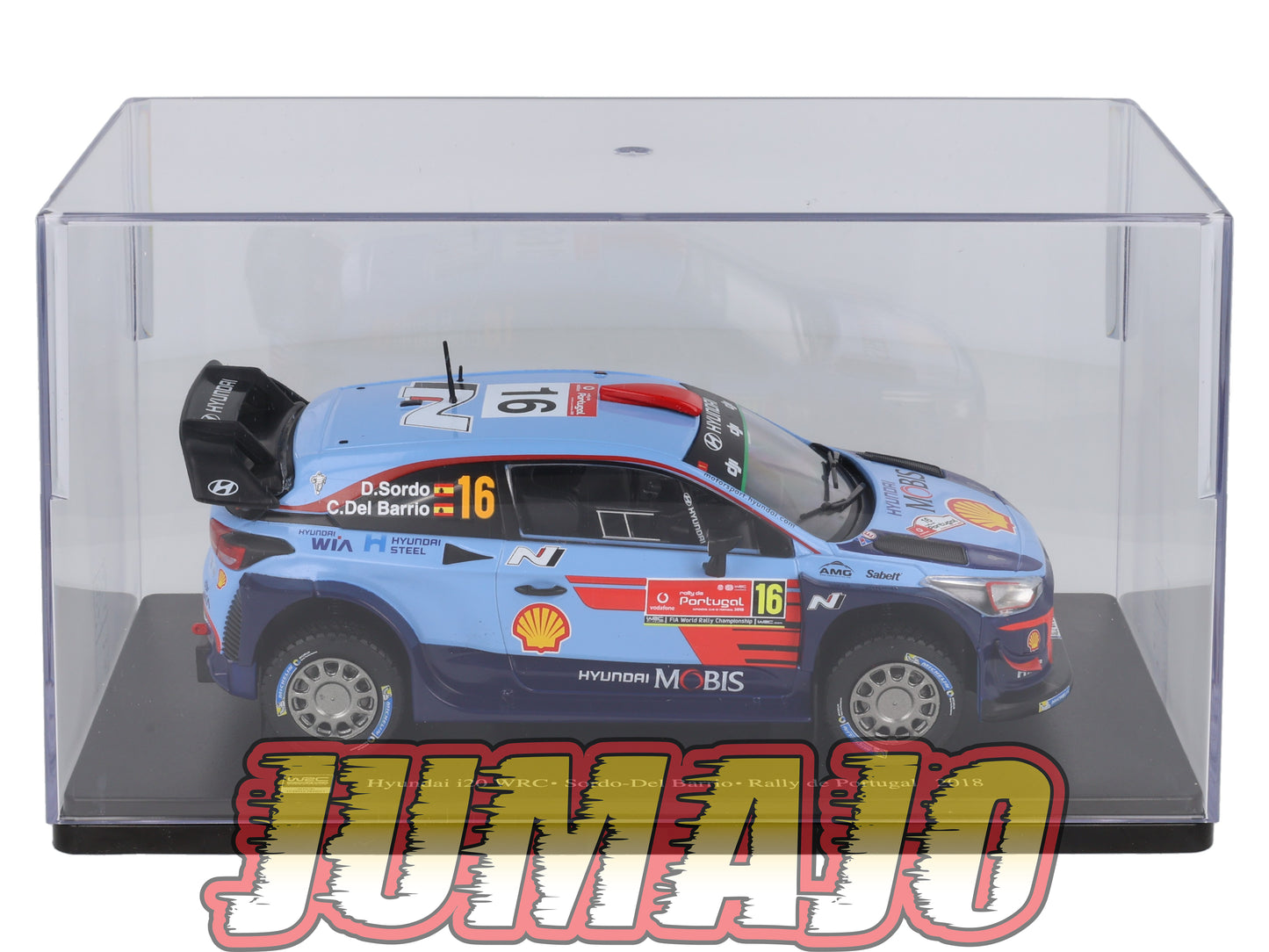 RVQ0 Voiture Rallye 1/24 SALVAT Models Hyundai i20 WRC 2018 #16 D Sordo