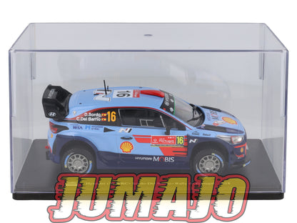 RVQ0 Voiture Rallye 1/24 SALVAT Models Hyundai i20 WRC 2018 #16 D Sordo