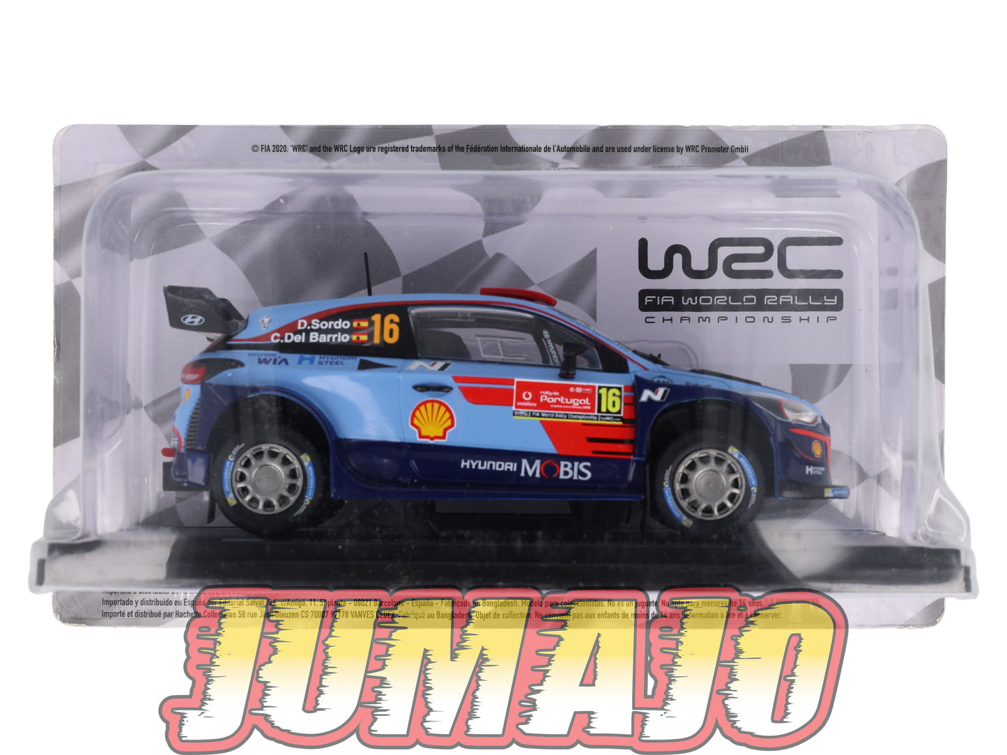 RVQ0 Voiture Rallye 1/24 SALVAT Models Hyundai i20 WRC 2018 #16 D Sordo