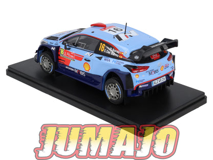 RVQ0 Voiture Rallye 1/24 SALVAT Models Hyundai i20 WRC 2018 #16 D Sordo