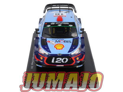 RVQ0 Voiture Rallye 1/24 SALVAT Models Hyundai i20 WRC 2018 #16 D Sordo