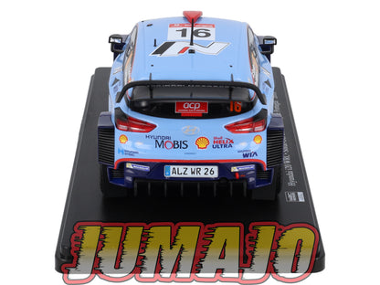 RVQ0 Voiture Rallye 1/24 SALVAT Models Hyundai i20 WRC 2018 #16 D Sordo
