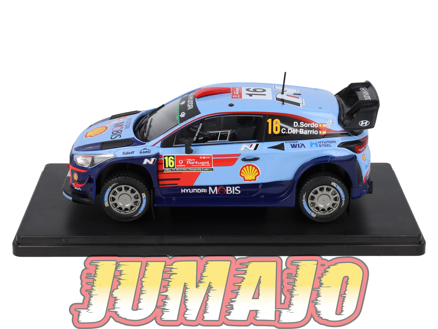RVQ0 Voiture Rallye 1/24 SALVAT Models Hyundai i20 WRC 2018 #16 D Sordo