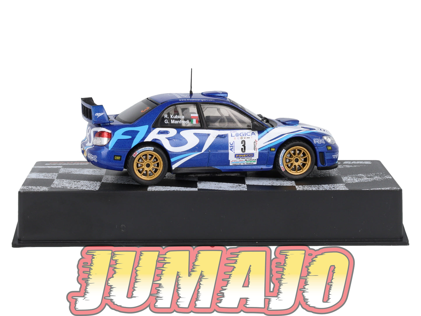 RVR11 1/18 Altaya Rallye GOMITOLO DI LANA 2012 SUBARU IMPREZA #3 Robert Kubica