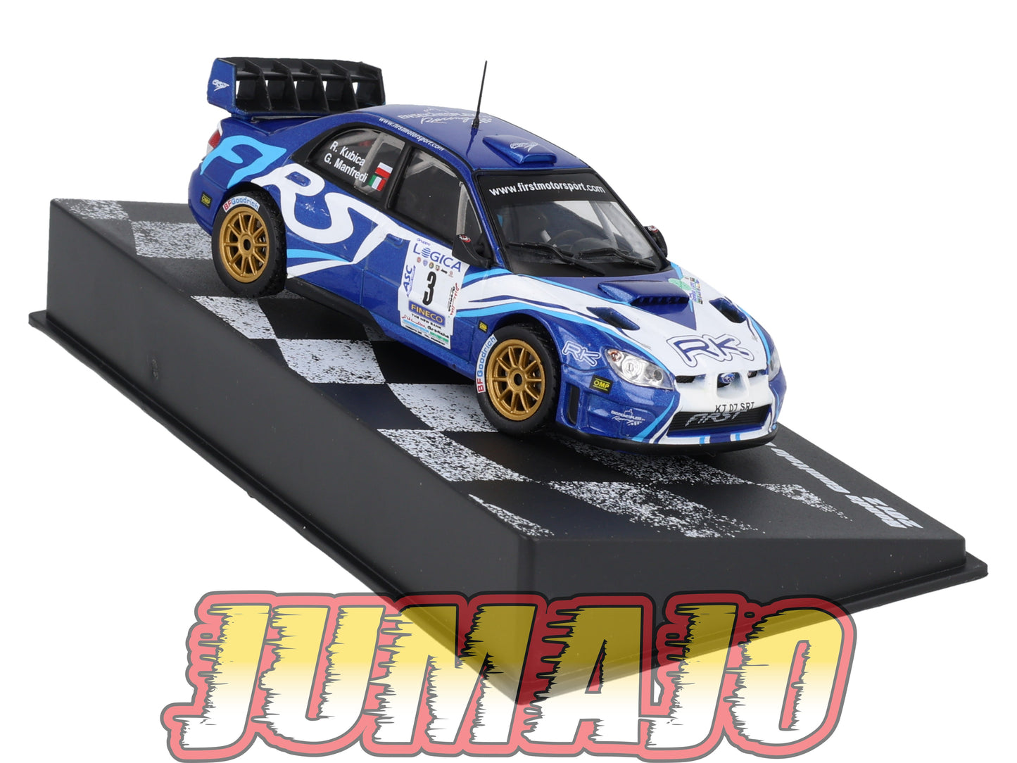 RVR11 1/18 Altaya Rallye GOMITOLO DI LANA 2012 SUBARU IMPREZA #3 Robert Kubica