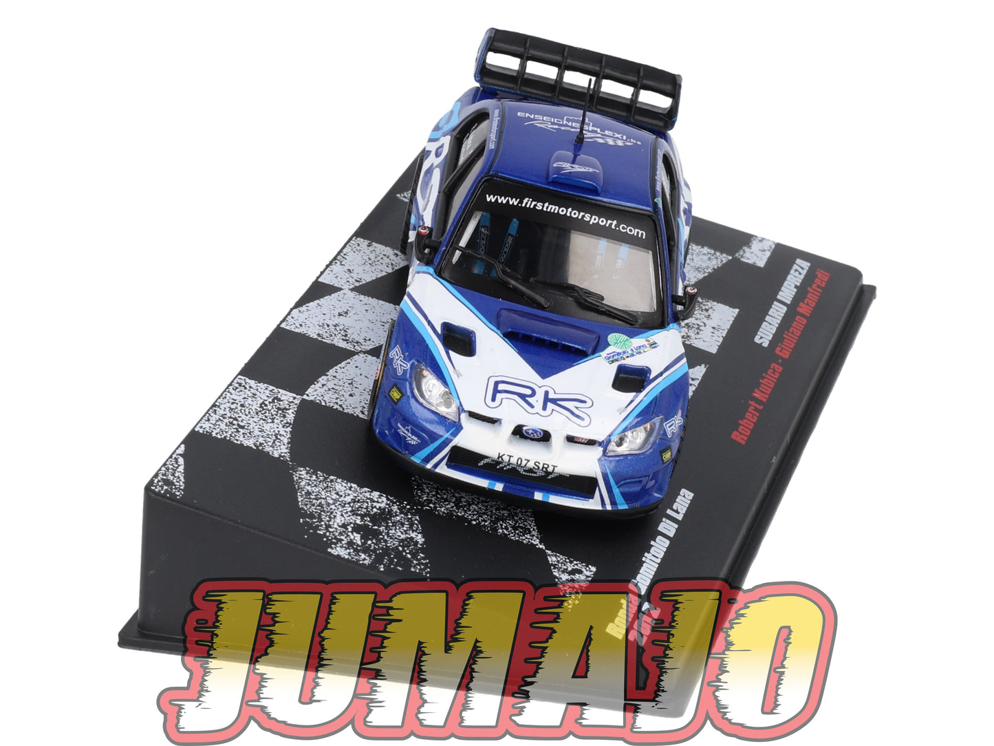 RVR11 1/18 Altaya Rallye GOMITOLO DI LANA 2012 SUBARU IMPREZA #3 Robert Kubica