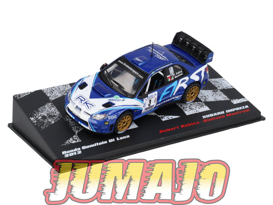 RVR11 1/18 Altaya Rallye GOMITOLO DI LANA 2012 SUBARU IMPREZA #3 Robert Kubica