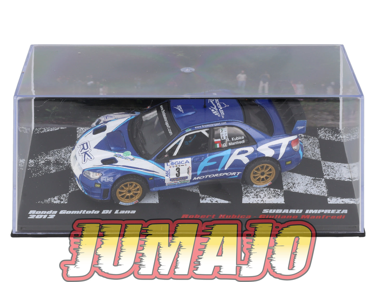 RVR11 1/18 Altaya Rallye GOMITOLO DI LANA 2012 SUBARU IMPREZA #3 Robert Kubica