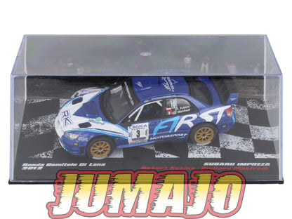 RVR11 1/18 Altaya Rallye GOMITOLO DI LANA 2012 SUBARU IMPREZA #3 Robert Kubica