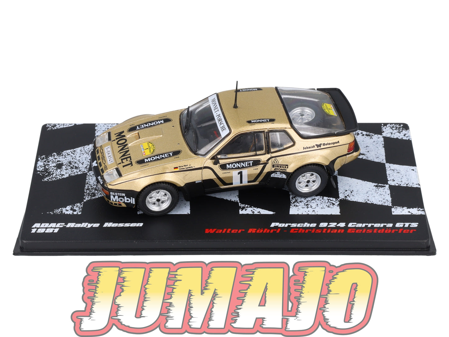 RVR13 1/43 Altaya Vainqueurs rallye : PORSCHE 924 Carrera GTS 1981 #1 W.Rohrl