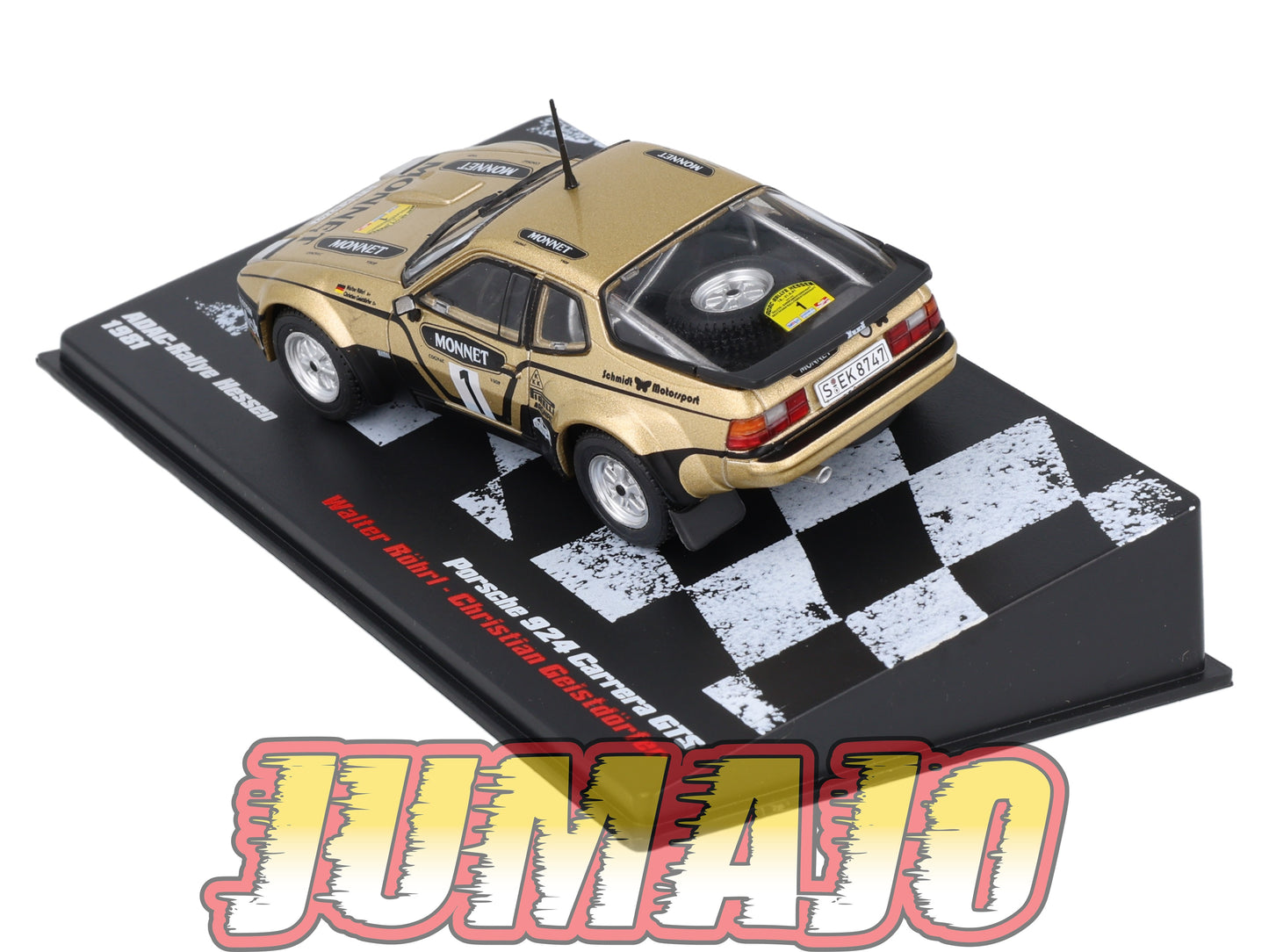 RVR13 1/43 Altaya Vainqueurs rallye : PORSCHE 924 Carrera GTS 1981 #1 W.Rohrl