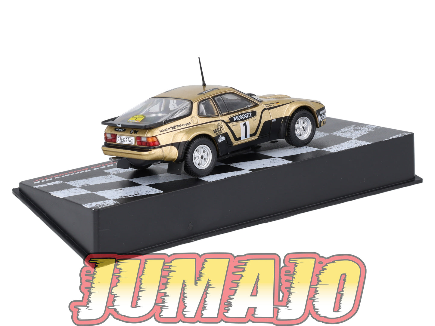 RVR13 1/43 Altaya Vainqueurs rallye : PORSCHE 924 Carrera GTS 1981 #1 W.Rohrl