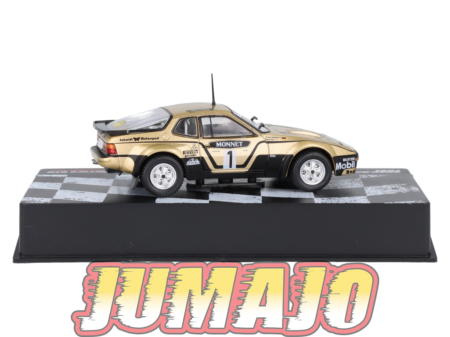 RVR13 1/43 Altaya Vainqueurs rallye : PORSCHE 924 Carrera GTS 1981 #1 W.Rohrl