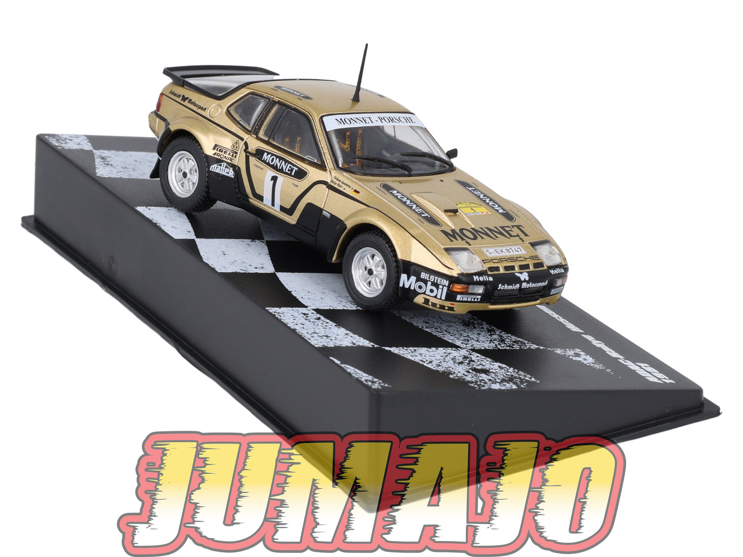 RVR13 1/43 Altaya Vainqueurs rallye : PORSCHE 924 Carrera GTS 1981 #1 W.Rohrl