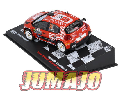 RVR14 1/18 Altaya Rallye MONTE CARLO CITROEN C3 RALLY2 2023 #21 Yohan Rossel