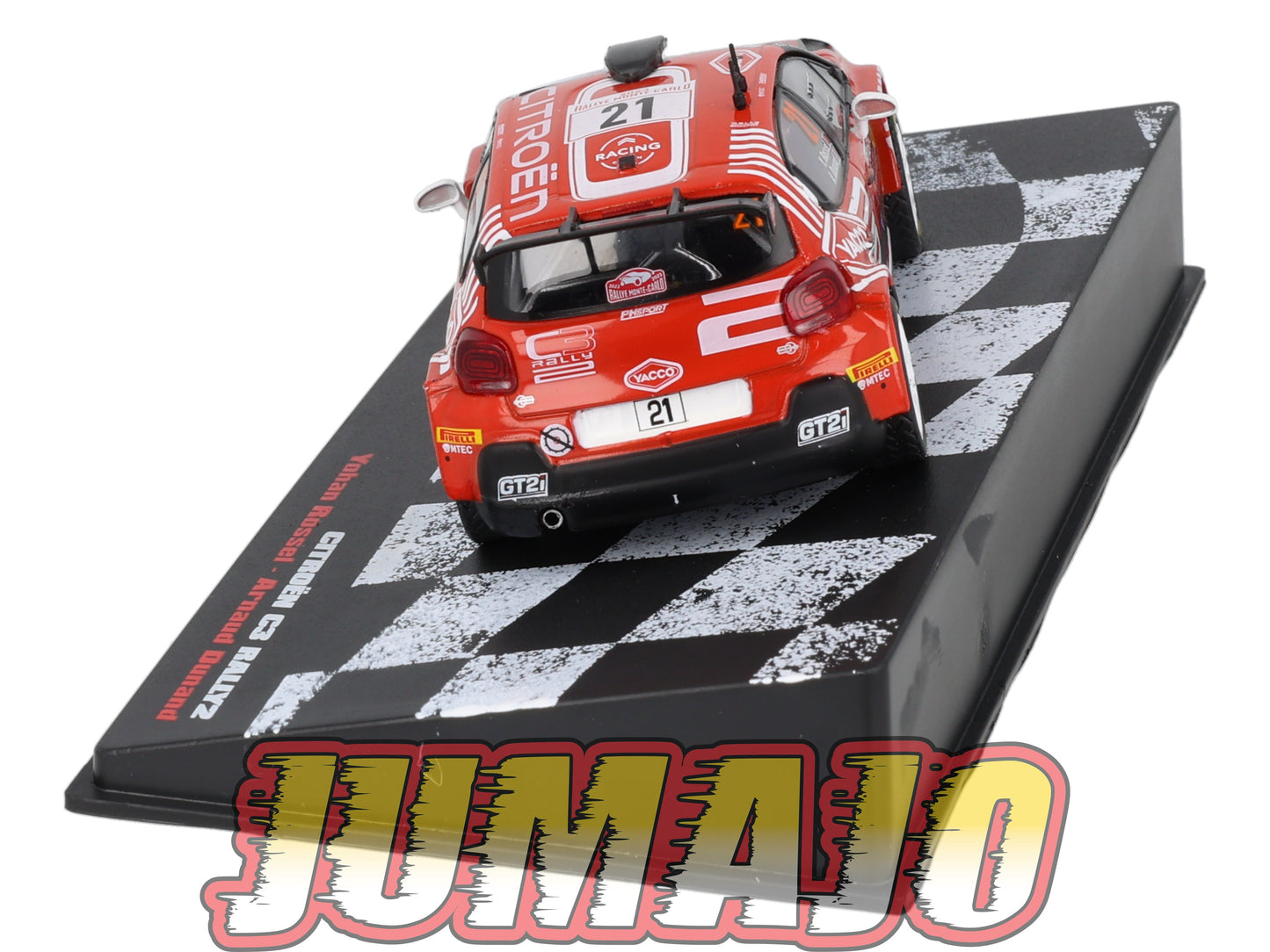 RVR14 1/18 Altaya Rallye MONTE CARLO CITROEN C3 RALLY2 2023 #21 Yohan Rossel
