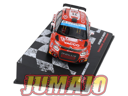 RVR14 1/18 Altaya Rallye MONTE CARLO CITROEN C3 RALLY2 2023 #21 Yohan Rossel
