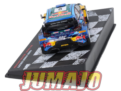 RVR19 1/43 Altaya Vainqueurs rallye : FORD Puma Rally1 2023 #8 O.Tanak