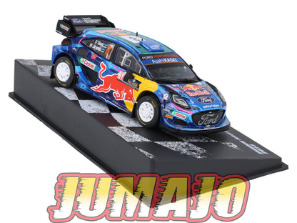 RVR19 1/43 Altaya Vainqueurs rallye : FORD Puma Rally1 2023 #8 O.Tanak
