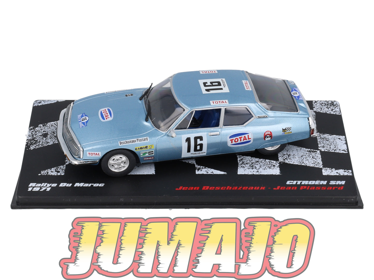RVR23 1/43 Altaya Vainqueurs rallye CITROËN SM #16 1971 J Deschazeaux