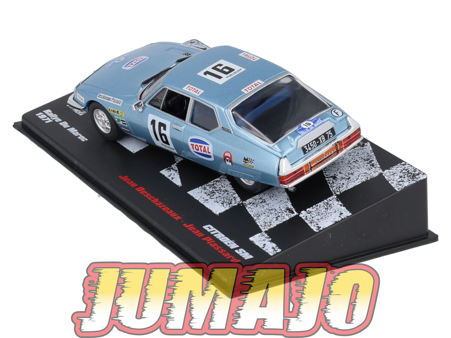 RVR23 1/43 Altaya Vainqueurs rallye CITROËN SM #16 1971 J Deschazeaux