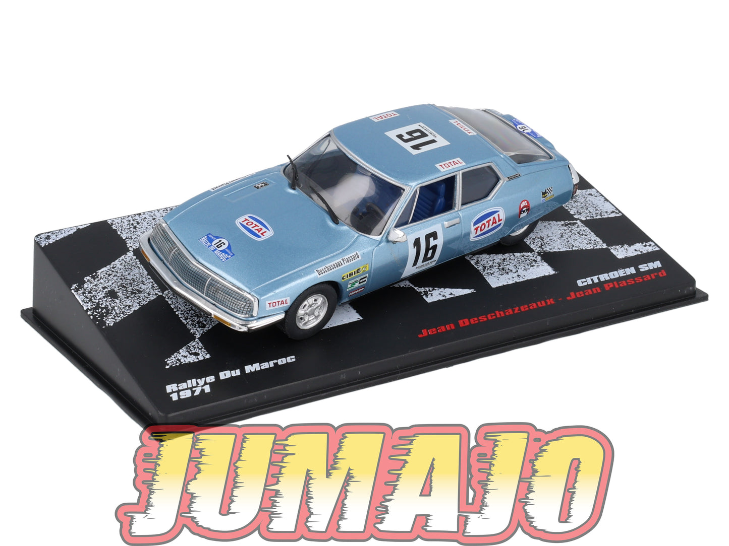 RVR23 1/43 Altaya Vainqueurs rallye CITROËN SM #16 1971 J Deschazeaux