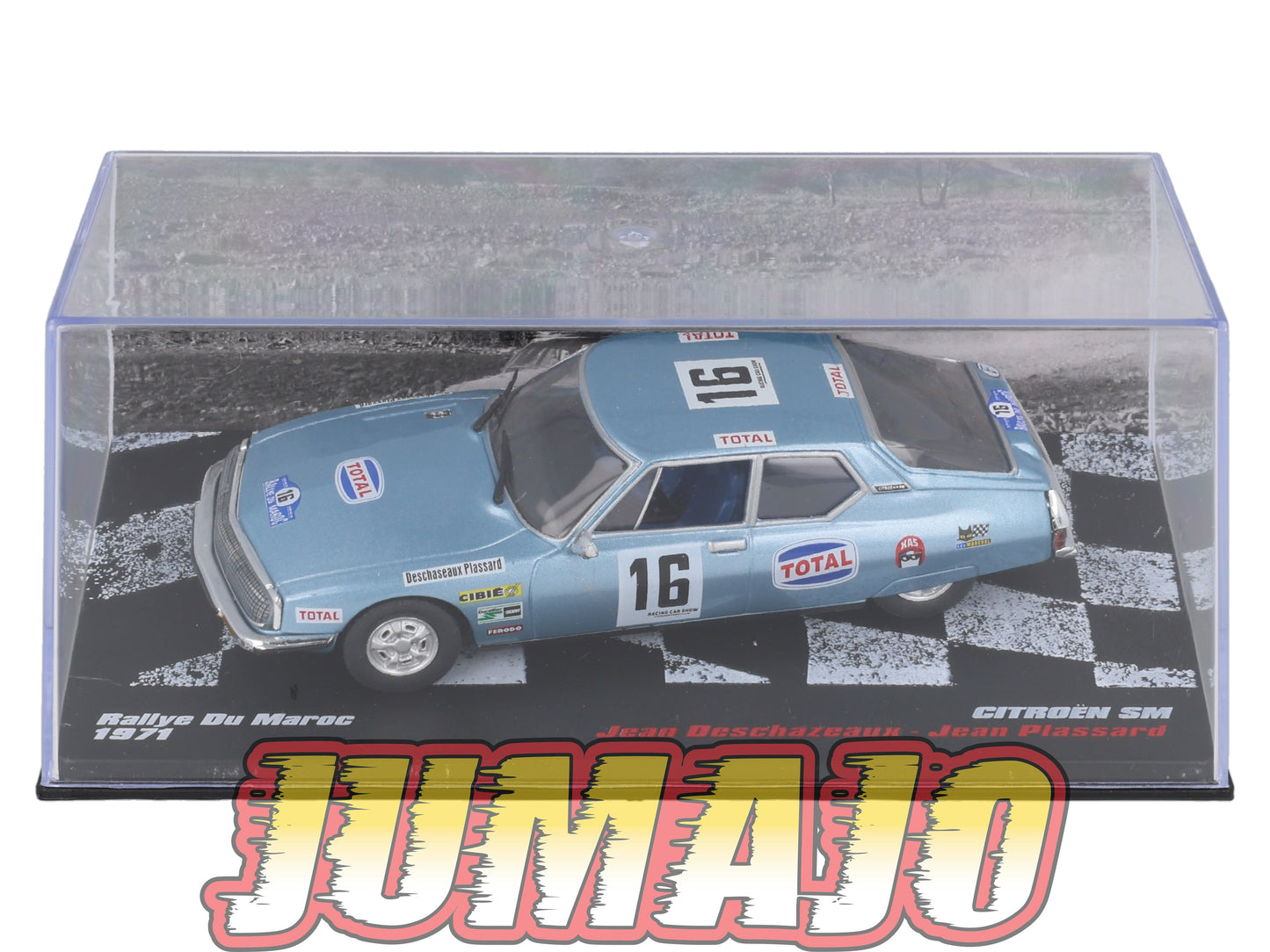 RVR23 1/43 Altaya Vainqueurs rallye CITROËN SM #16 1971 J Deschazeaux