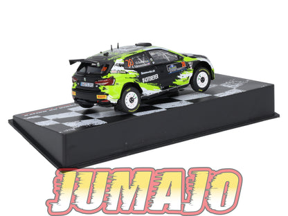 RVR28 1/43 Altaya Vainqueurs rallye : SKODA Fabia RS Rally2 2023 #20 O.Solberg