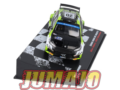 RVR28 1/43 Altaya Vainqueurs rallye : SKODA Fabia RS Rally2 2023 #20 O.Solberg