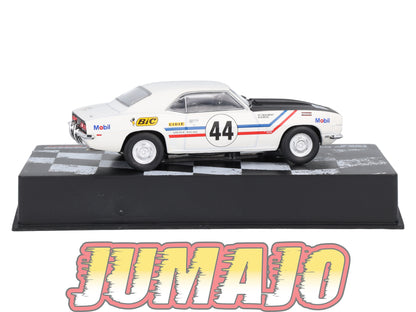 RVR29 1/43 Altaya Vainqueurs rallye : CHEVROLET Camaro 1969 #44 M-C.Beaumont