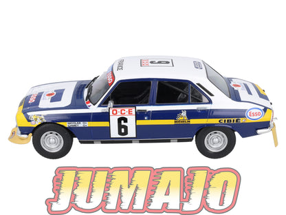 RVR30 1/18 Altaya Vainqueurs rallye : PEUGEOT 504 1976 #6 Nicolas Gamet