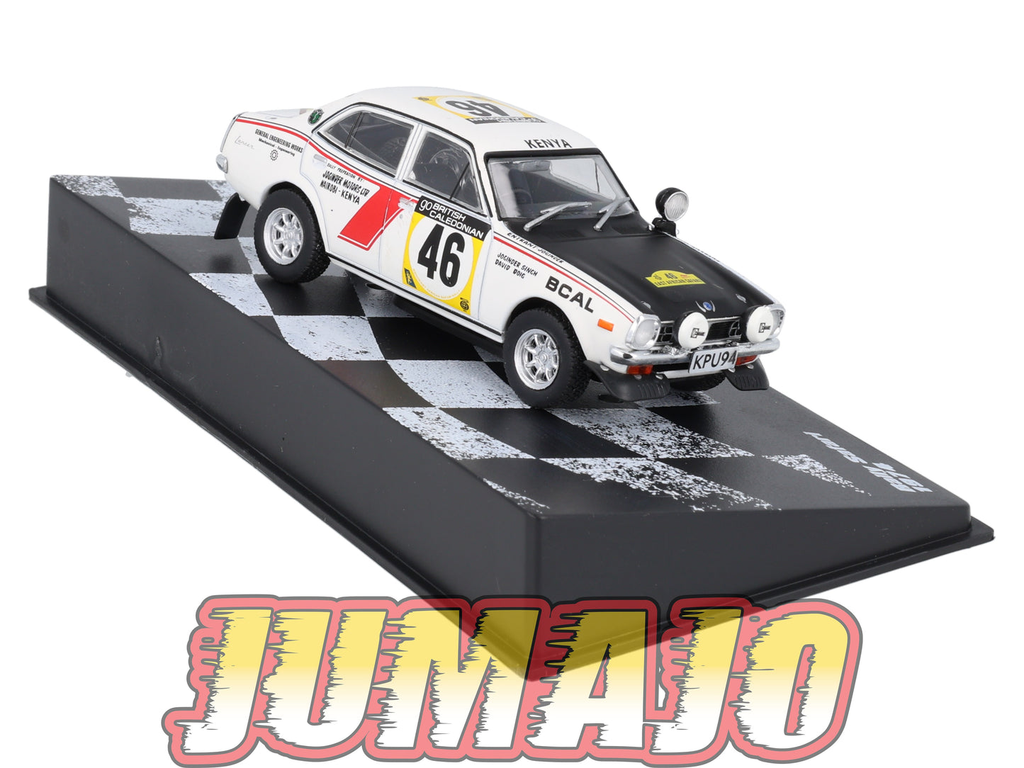 RVR31 1/43 Altaya Vainqueurs rallye : MITSUBISHI Colt Lancer GSR 1974 #46 J.Singh