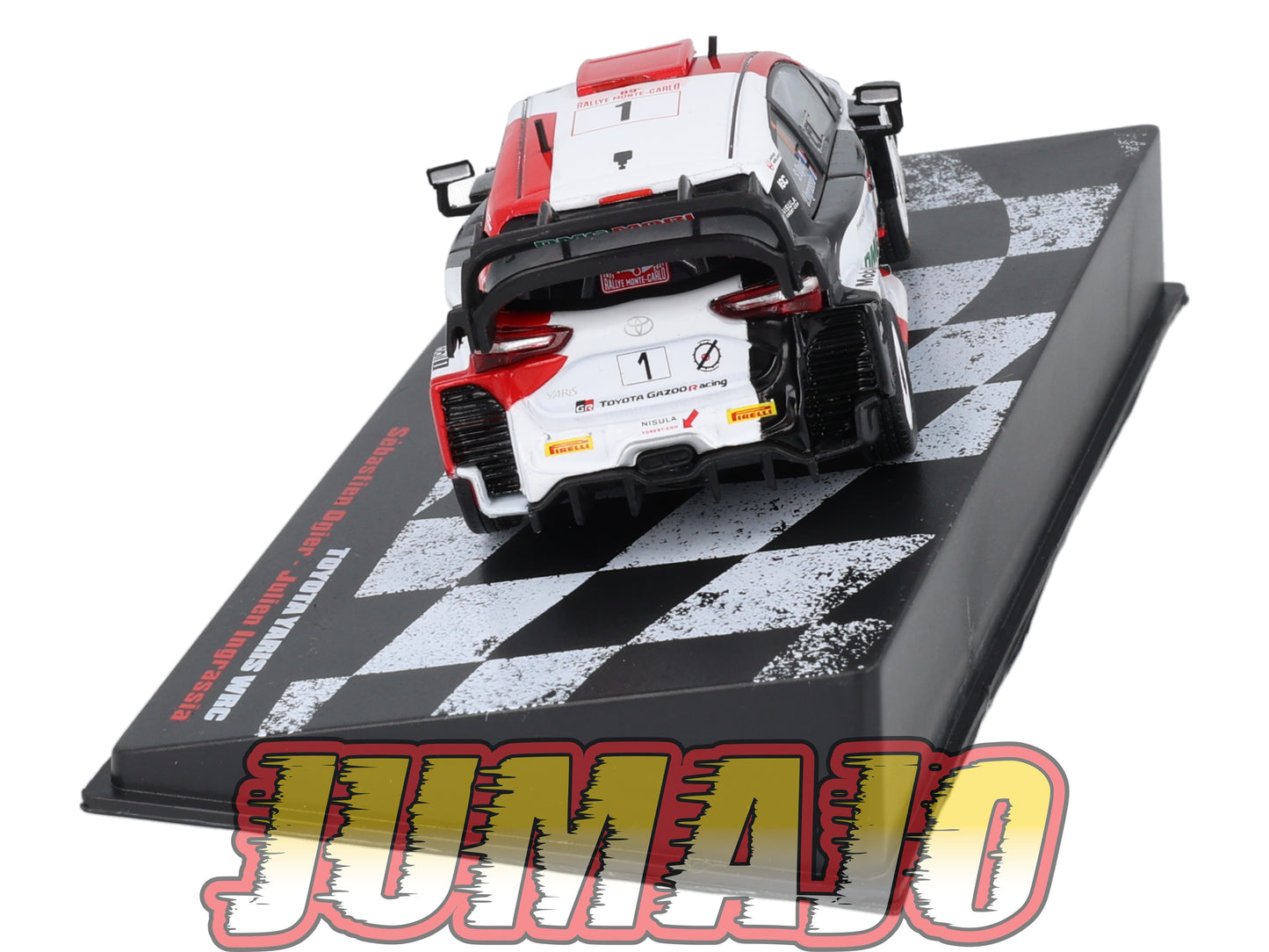 RVR32 1/43 Altaya Vainqueurs rallye : TOYOTA Yaris Monte-carlo 2021 #1 S.Ogier