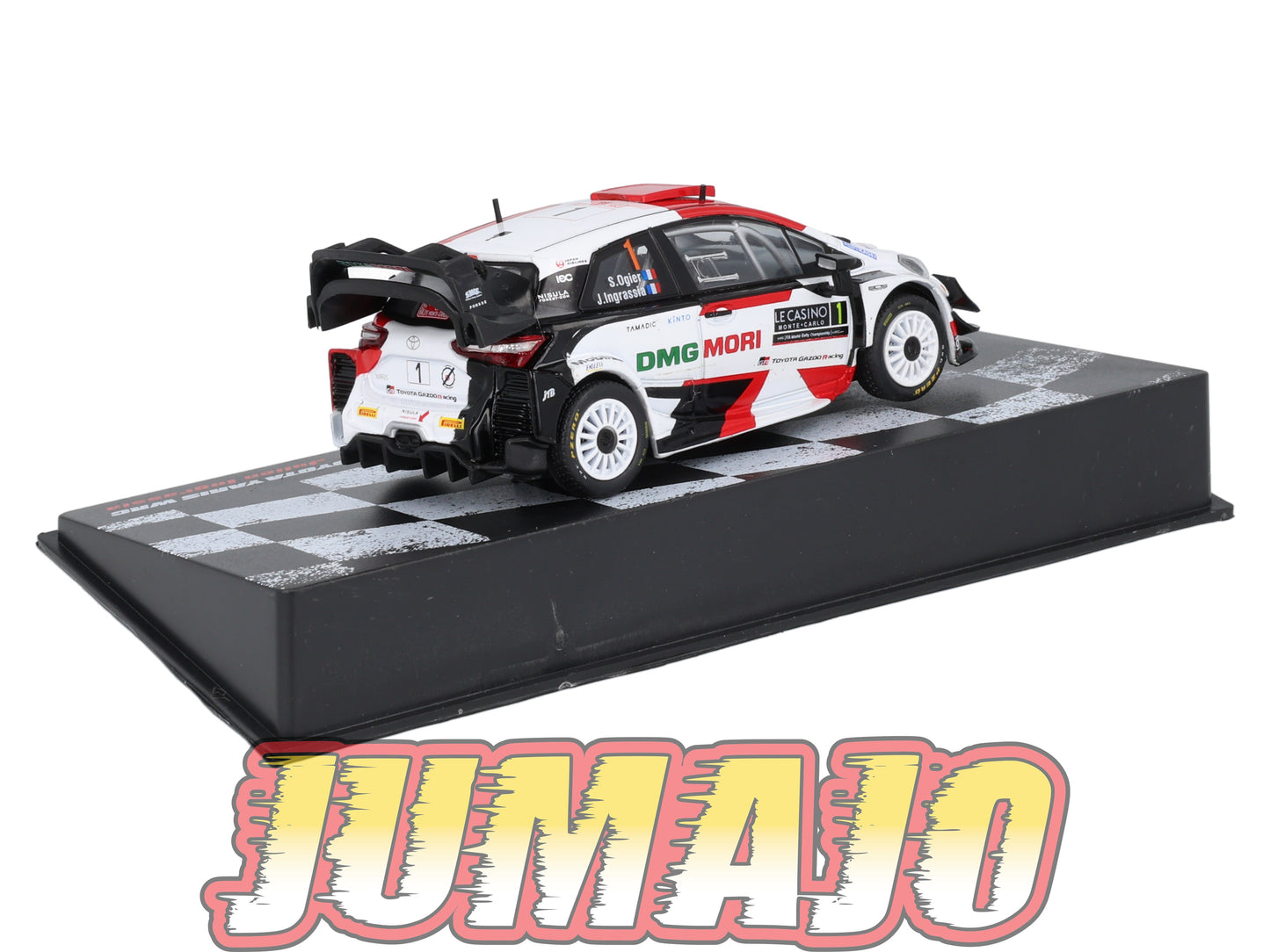 RVR32 1/43 Altaya Vainqueurs rallye : TOYOTA Yaris Monte-carlo 2021 #1 S.Ogier