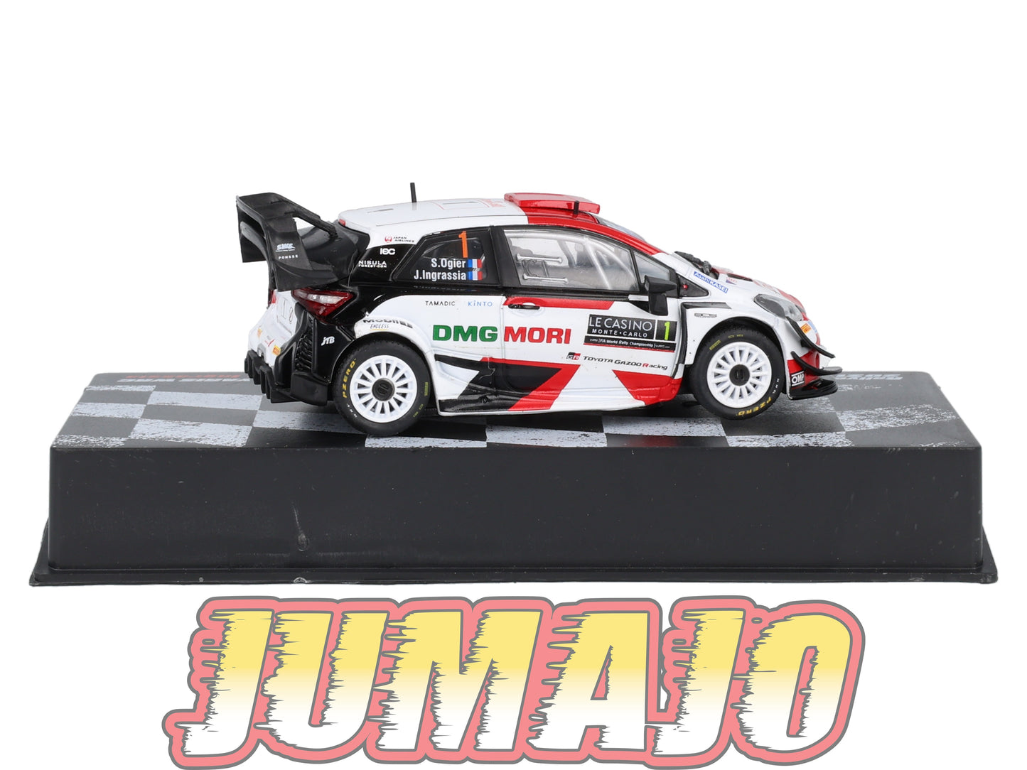 RVR32 1/43 Altaya Vainqueurs rallye : TOYOTA Yaris Monte-carlo 2021 #1 S.Ogier