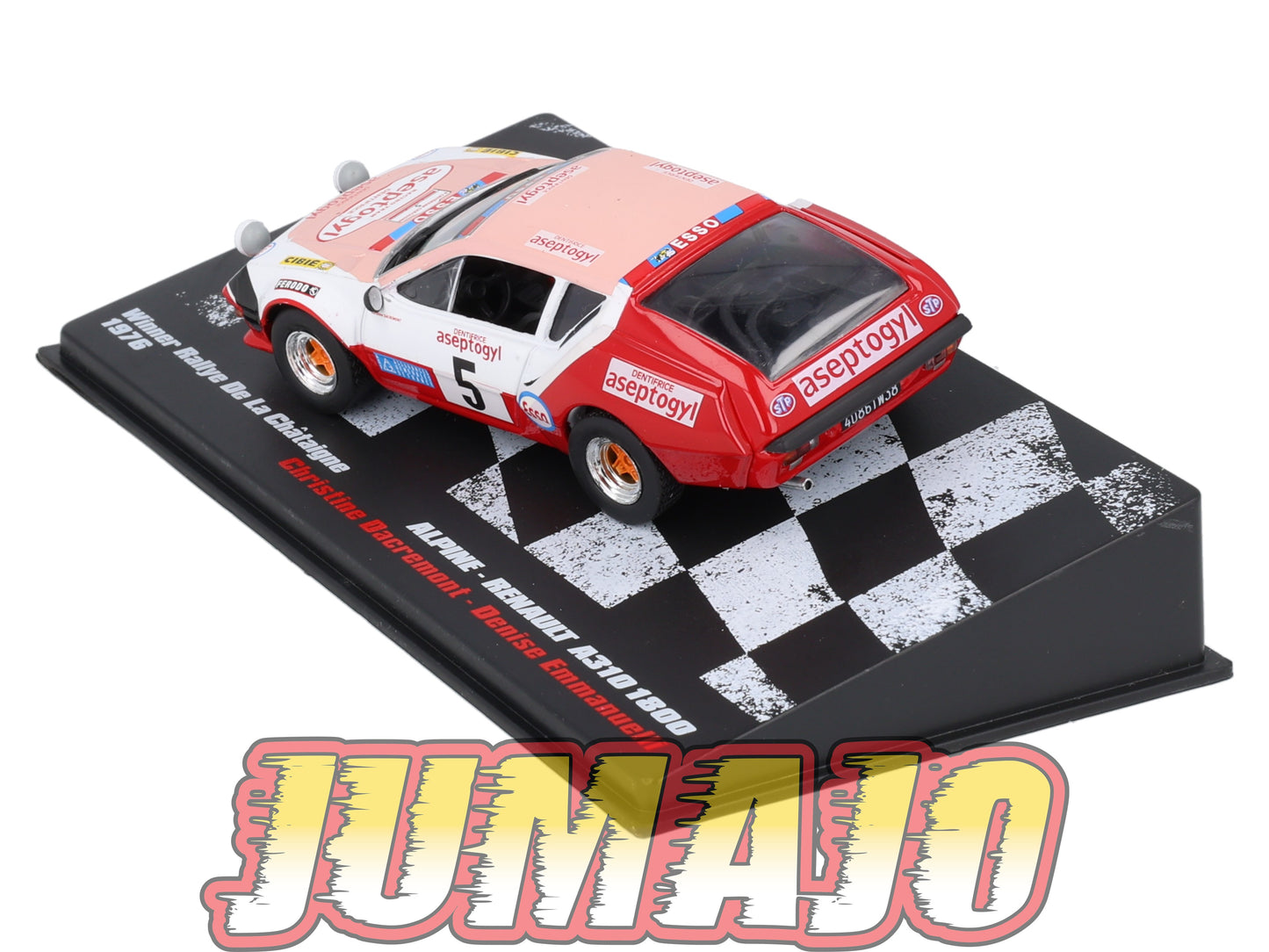 RVR33 1/43 Altaya Vainqueurs rallye : RENAULT Alpine A310 1800 1976 #5 C.Dacremont