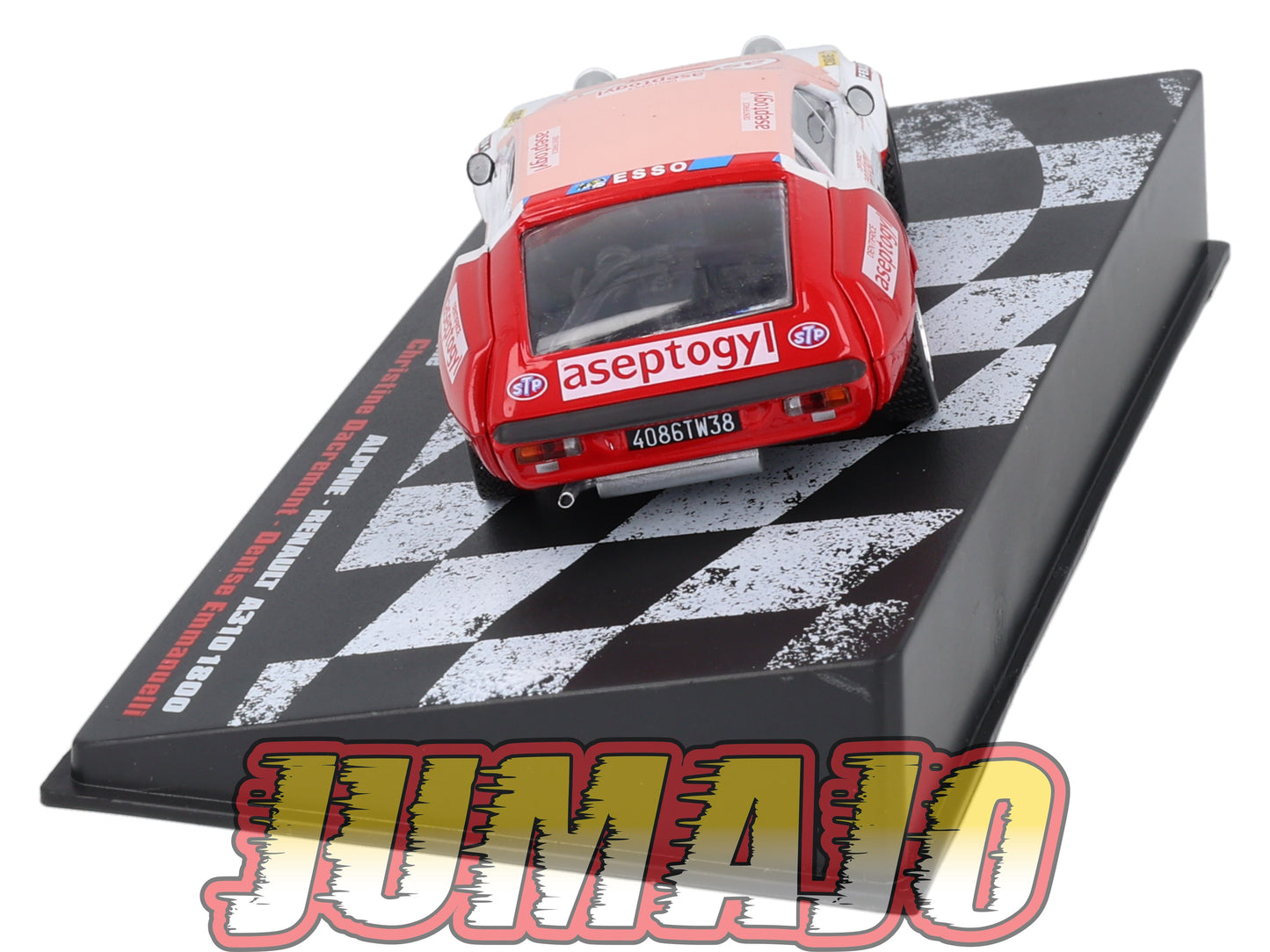 RVR33 1/43 Altaya Vainqueurs rallye : RENAULT Alpine A310 1800 1976 #5 C.Dacremont