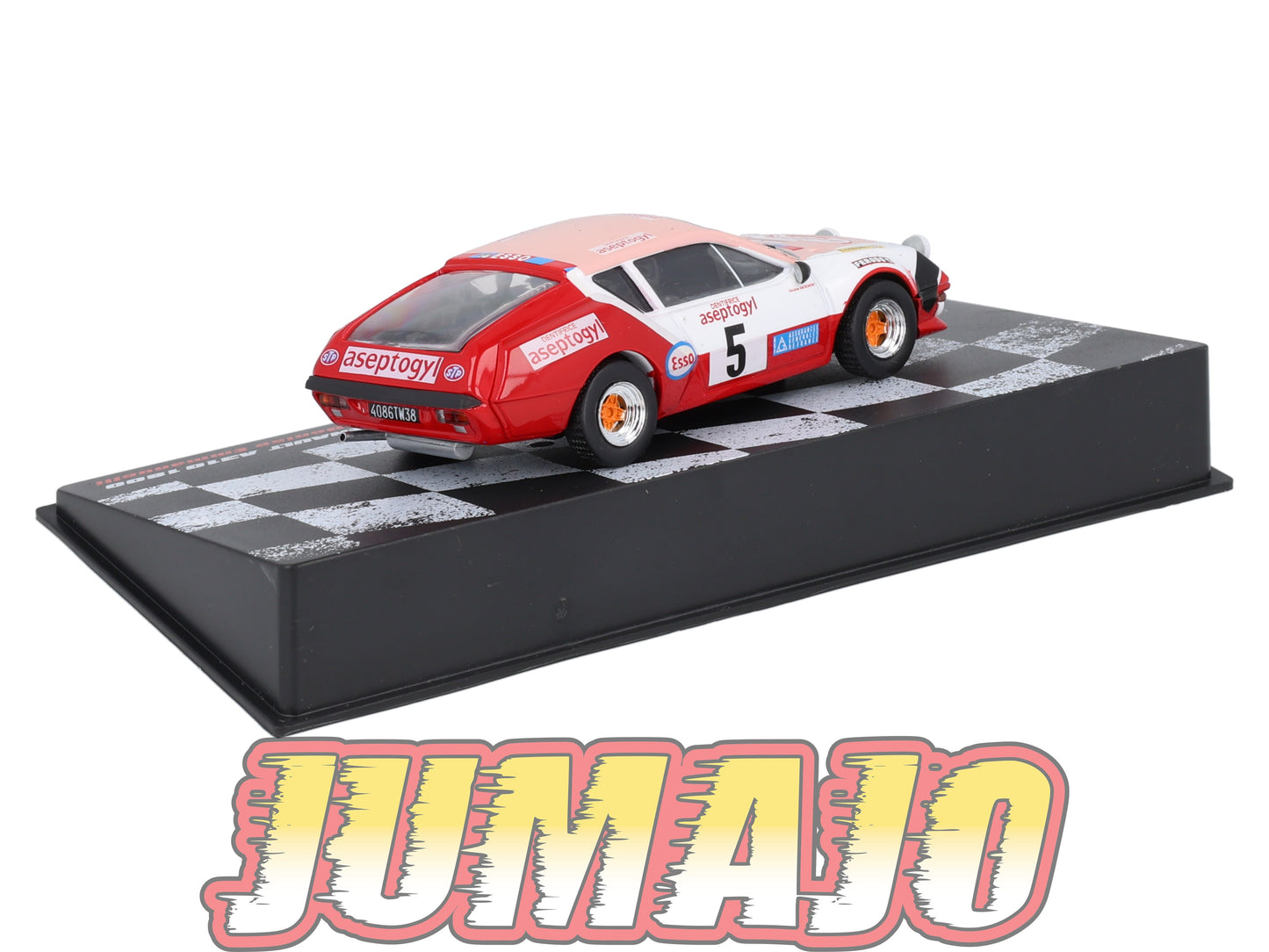 RVR33 1/43 Altaya Vainqueurs rallye : RENAULT Alpine A310 1800 1976 #5 C.Dacremont