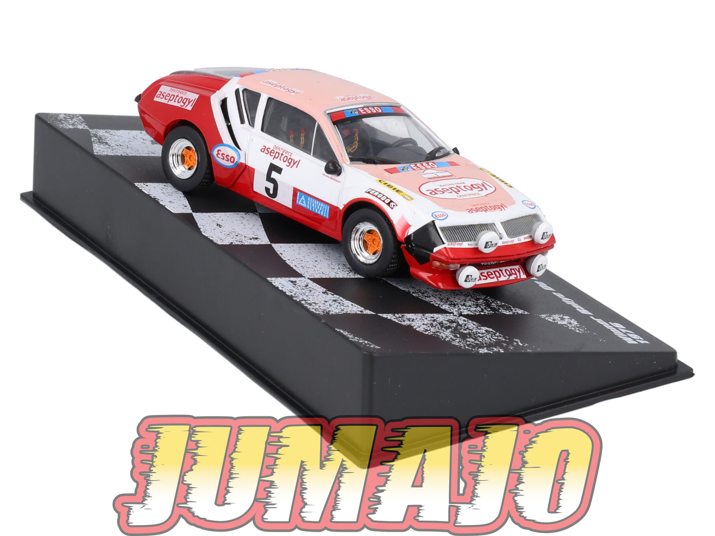 RVR33 1/43 Altaya Vainqueurs rallye : RENAULT Alpine A310 1800 1976 #5 C.Dacremont
